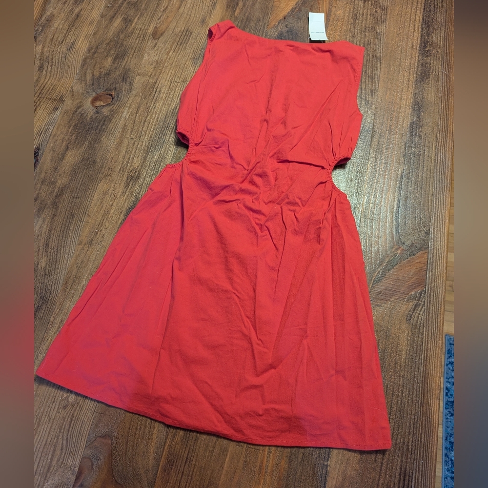Abercrombie & Fitch Red Casual Dress size S NWT